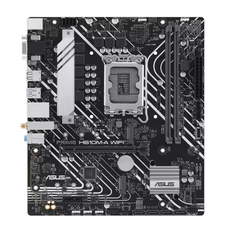 PRIME H610M-A WIFI - Motherboard - micro ATX - LGA1700-Sockel - H610 Chipsatz...